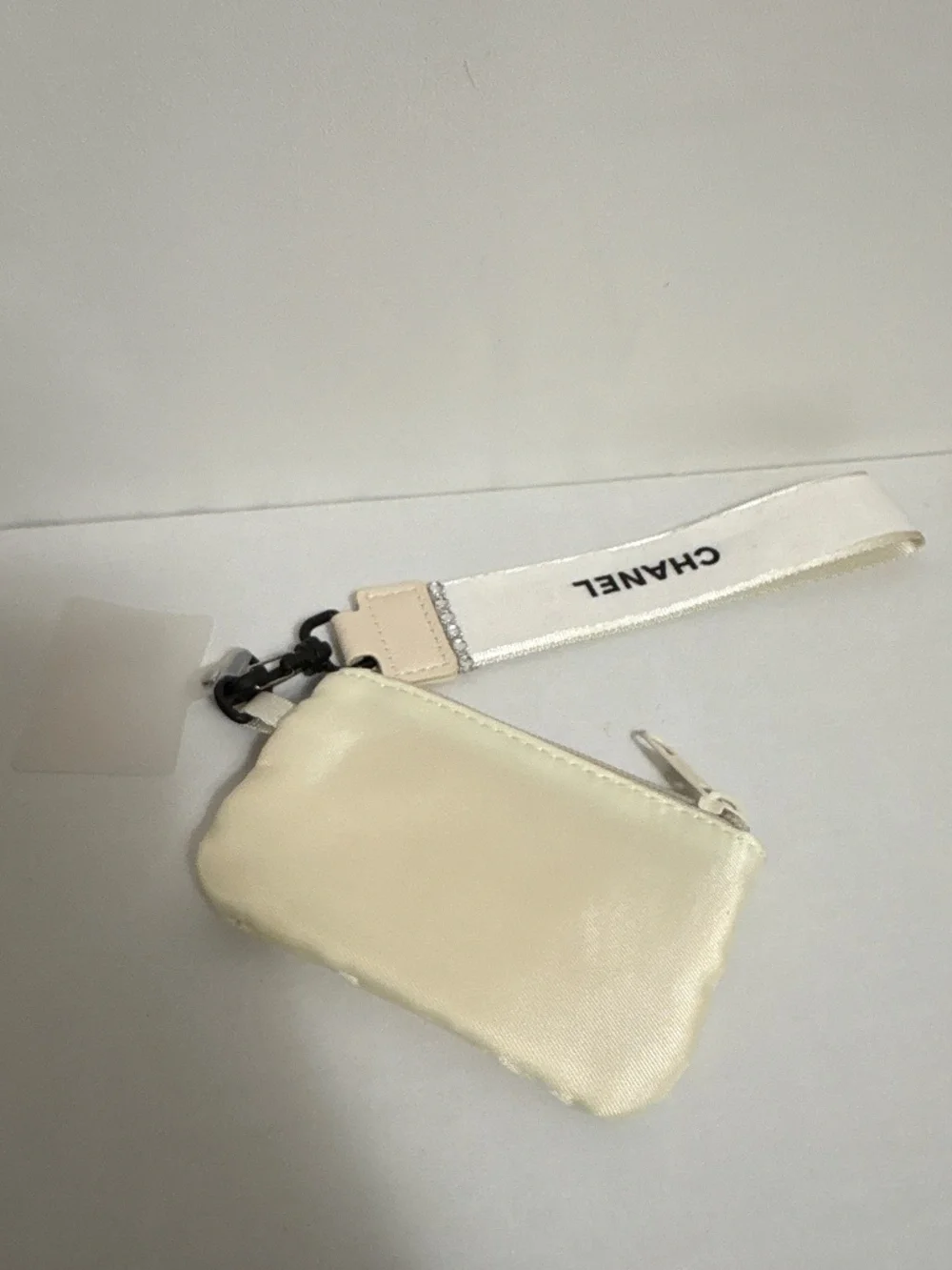 Chanel Ribbon Pouch Wristlet